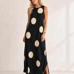 Holly Murphy | Polka Dot Sheer Maxi Dress For Women