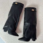 SERENA™ -  Shark Leather Boots