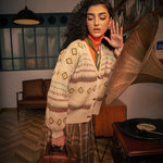 Loose Casual V-neck Cardigan Sweater Jacket