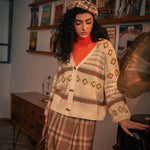 Loose Casual V-neck Cardigan Sweater Jacket