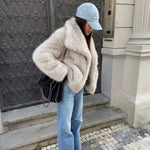 Rachel | Faux Fur Jacket