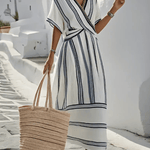 SERENITY | Chic Coastal Maxi with Flattering Fit and Breathable Ease