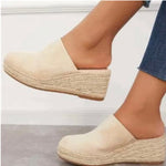 Becky | Orthopedic Wedge Mule Sandals