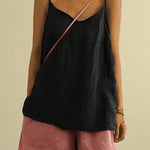 Isla | Spaghetti Strap Linen Top