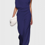 Agatha Wide-Leg Fluid Jumpsuit with a Flattering Silhouette