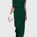 Agatha Wide-Leg Fluid Jumpsuit with a Flattering Silhouette