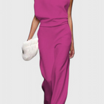 Agatha Wide-Leg Fluid Jumpsuit with a Flattering Silhouette