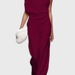 Agatha Wide-Leg Fluid Jumpsuit with a Flattering Silhouette