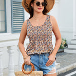 Casual Summer Fashion Sleeveless Square Neck Tank Top (US Only)