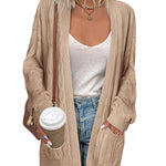 Nadorine Cardigan Fall Winter Open Front Sweater