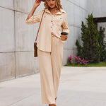 Nadorine Women 2 Piece Linen Sets