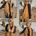 Women's Tassel Sleeveless Vest 70s Outfits for Women Hippie Clothes Fringe Jacket Cardigan S-XXL - Nadorine (Us Only)