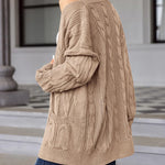 Nadorine Cardigan Fall Winter Open Front Sweater