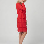 Kirax | Clean Layered Knee Length Dress