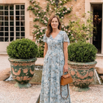 Ismeria™ | Floral Chiffon Maxi Dress