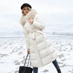 Octavia | Designer Winter Parka with Fur Hood