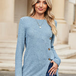 Nadorine Women's Fashion Long Sleeve Blouse