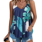 Tank Tops Spaghetti Strap Camisoles - Nadorine (Us Only)