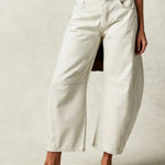 Leilani Monroe | Leopard Print Barrel Jeans For Women