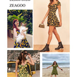 Summer Sundress Sleeveless Beach Dress - Nadorine (Us Only)