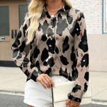 Nadorine Business Casual Satin Long Sleeve Shirts for Women Elegant Office Work Dressy 2026 | Under $40