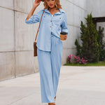 Nadorine Women 2 Piece Linen Sets