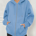 Nadorine Women's Oversized Zip Up Hoodies