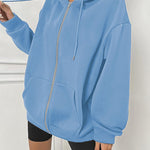Nadorine Women's Oversized Zip Up Hoodies