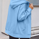 Nadorine Women's Oversized Zip Up Hoodies
