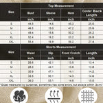 Women's 2 Piece Cotton Linen Tracksuit Short Sleeve Casual Shorts Set V Neck Beach Outfits - Nadorine (Us Only)