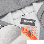 Women Zip Up Hoodies Fleece Lined Tunic Sweatshirt Long Casual Hoodie Jacket with Pockets - Nadorine (Us Only)