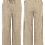 Nadorine Drawstring Long Pants with Pockets