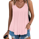 Tank Tops Spaghetti Strap Camisoles - Nadorine (Us Only)