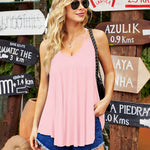 Tank Tops Spaghetti Strap Camisoles - Nadorine (Us Only)