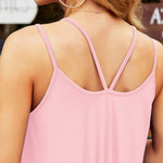 Tank Tops Spaghetti Strap Camisoles - Nadorine (Us Only)