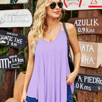 Tank Tops Spaghetti Strap Camisoles - Nadorine (Us Only)