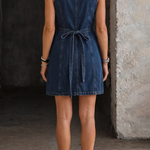 Lila | Casual Denim Overall Dress