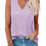 Nadorine V Neck Cami Tank Tops