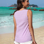 Nadorine V Neck Cami Tank Tops