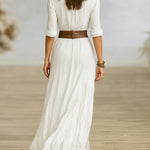 Sonia | Elegant Pleated Midi Dress