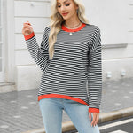 Nadorine Sweaters for Women Fall Outfits Long Sleeve Knit Pullover Tops
