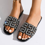 Odette Rhinestone Sandal