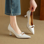 Elayna Elegant Pumps genuine leather