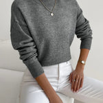 Harper | Soft Mock-Neck Sweater