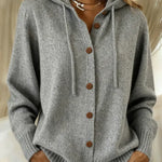 Brenda™ | Button Cardigan Hoodie
