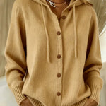 Brenda™ | Button Cardigan Hoodie