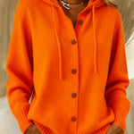 Brenda™ | Button Cardigan Hoodie