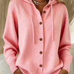 Brenda™ | Button Cardigan Hoodie