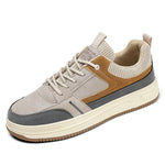 Men's Breathable Fabric Low-Top Sneakers | Vintage-Inspired Lightweight Comfort