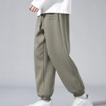 Men's Cotton Blend Sweatpants | Bold Comfort Design with Modern Cinched Cuffs